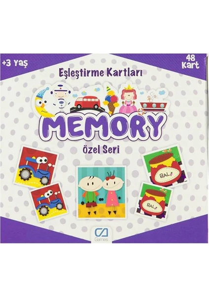 Ca Games Memory Özel Seri Eşleştirme Kartları