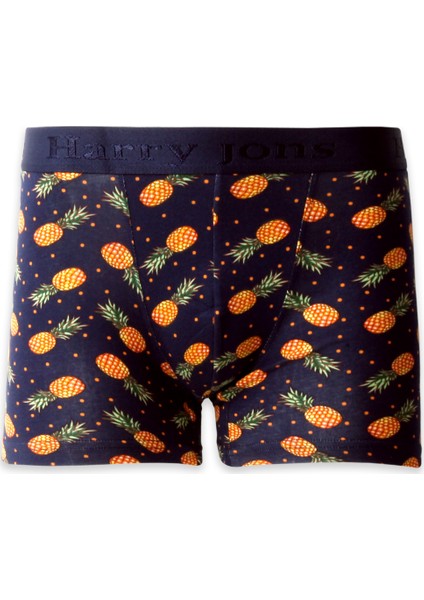 Erkek 5'li Desenli Renkli Pamuklu Premium Paket Boxer