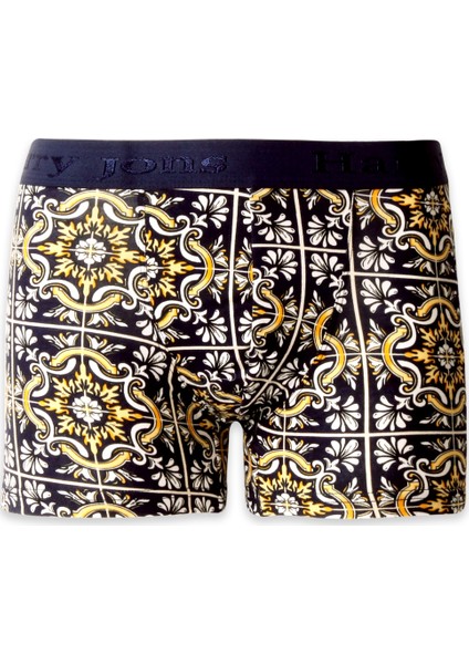 Erkek 5'li Desenli Renkli Pamuklu Premium Paket Boxer