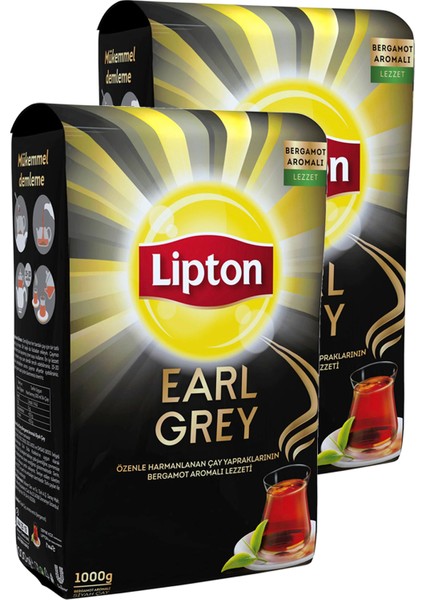 Earl Grey Dökme Çay 1000 gr x 2'li