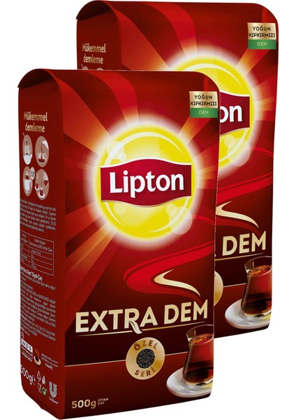 Extra Dem Dökme Çay 500 gr x 2'li