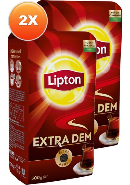 Extra Dem Dökme Çay 500 gr x 2'li fiyatları