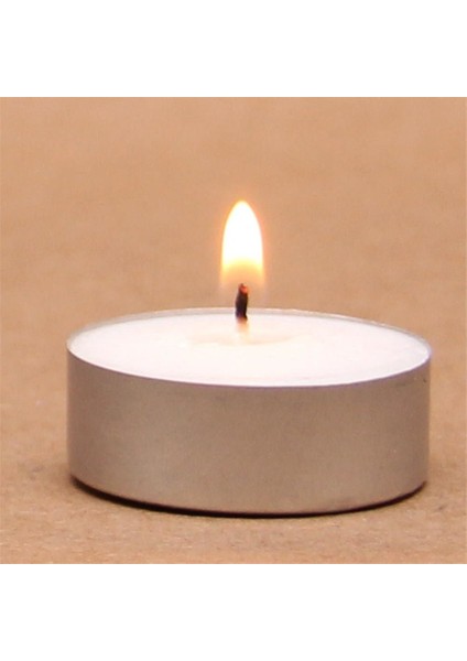 Dekoratif Mini Tea Light Yuvarlak Mum