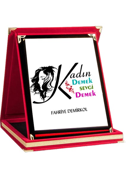 8 Mart Dünya Kadınlar Gününe Özel Plaket