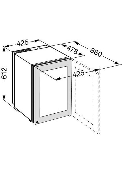 Zkes 453 Elektronik Puro Dolabı (Puro Kutusu Humidor)