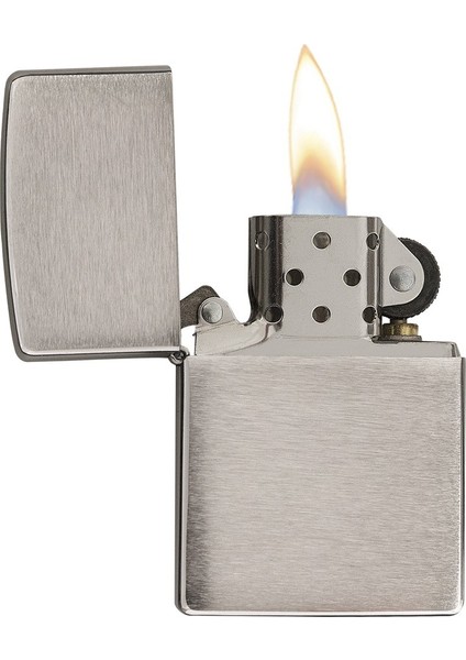 Regular Brushed Chrome Çakmak