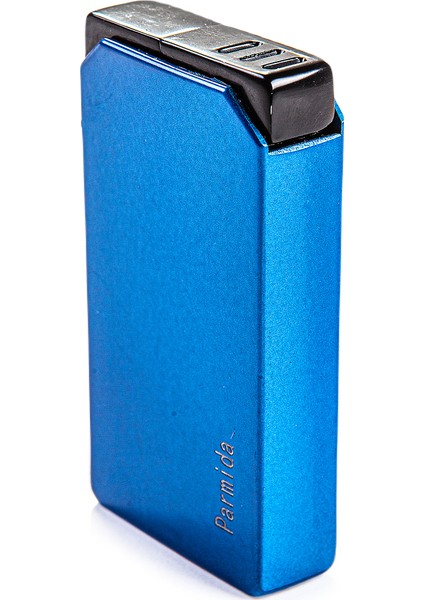 Çift Torch Delicili Puro Çakmağı Slim Mavi
