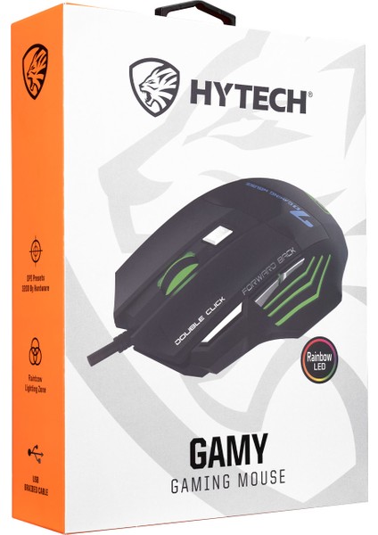 Gamy Hy-X7 Rainbow LED Oyuncu Mouse