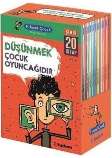 Filozof Çocuk Seti - 20 Kitap Takım | Oscar Brenifier