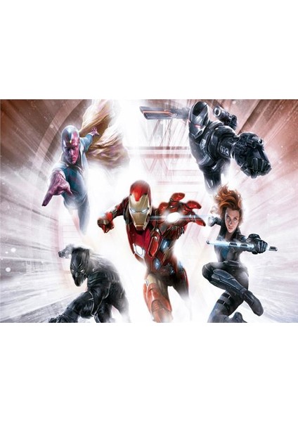 Avengers Çocuk Odası Duvar Kağıdı Vinil