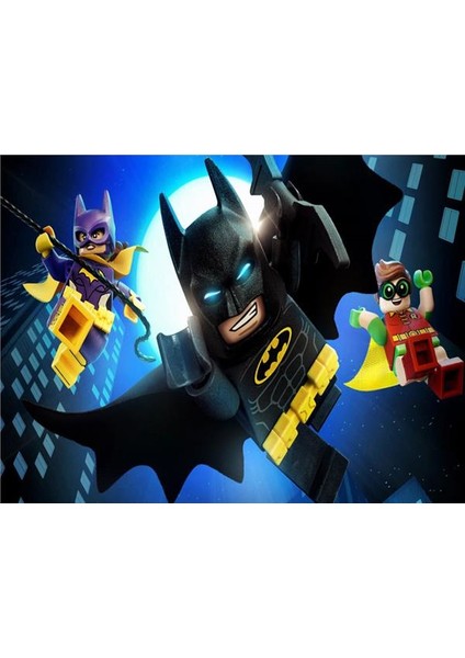 Batman LEGO Çocuk Odası Duvar Kağıdı Vinil