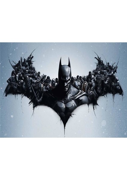 Batman Çocuk Odası Duvar Kağıdı Kanvas Tek Parca
