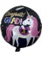 At Figürlü Mezuniyet Folyo -5 Adet - Folyo Balon - 18 Inç 1