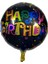 Happy Birthday Figürlü Folyo - Doğum Günü Balonu - 18 Inç - 5 ADET 1