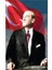 Bayrak Atatürk Posteri Raşel Kumaş No:10 200 x 300 cm 1