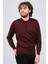 Erkek Cep Detaylı Polo Yaka Kazak 42544241 Bordo 3