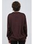 Erkek Bisiklet Yaka Desenli Kazak 425554216 Bordo 5