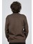 Erkek Yarım Balıkçı Yaka Desenli Kazak 60872013 Kahverengi 5