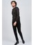 Erkek Bisiklet Yaka Slim Fit Desenli Kazak 42554255 Lacivert 2