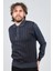 Erkek Polo Yaka Desenli Yün Kazak 6092101 Indigo 3