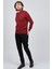 Erkek Polo Yaka Yün Kazak 4538004 Bordo 2