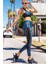 Yeni Inci Mavi (Yoga-Fitness-Pilates-Koşu) Sporcu Tayt Alt Üst Takım 1