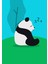 2'li Set 35X50 cm Çocuk Odası Uyuyan Panda ve Sevimli Tilki Temalı Kanvas Tablo Seti 3