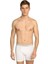 12 Adet Seher Yıldızı Beyaz Renk Elastan Boxer 1