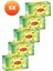 Limonlu Bardak Poşet Yeşil Çay 20 x 1,5 Gr. Beşli Set 2