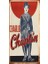 Şarlo Charlie Chaplin Mini Retro Ahşap Poster 1