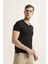 Riley V Yaka Slim Fit Basic Erkek Tshirt 1