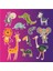 Sticker Master Neşeli Hayvanlar Çocuk Odası Sticker Oto Motor Pc Etiket 1
