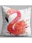 Flamingo Figürlü Özel Tasarım Yastık Kırlent Kılıfı 607 - Çift Tarafı Baskılı 1