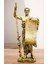 Antioch Artdesign Hipokrat Biblo Tasarım Gold Heykel 30 cm Ev Dekor 1