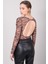 Bej Sırt Pencere Detaylı Bodysuit 4