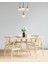 AV-60273-4BSY Siyah Boyalı Modern Avize E27 Metal Cam 54cm 4