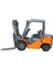 Kdw 1/20 Araba Modeli Forklift Kamyon Alaşım Model Gri (Yurt Dışından) 4