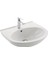 Indigo 35X30 cm Lavabo Armatür Delikli 1