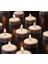 Dekoratif Mini Tea Light Yuvarlak Mum 4