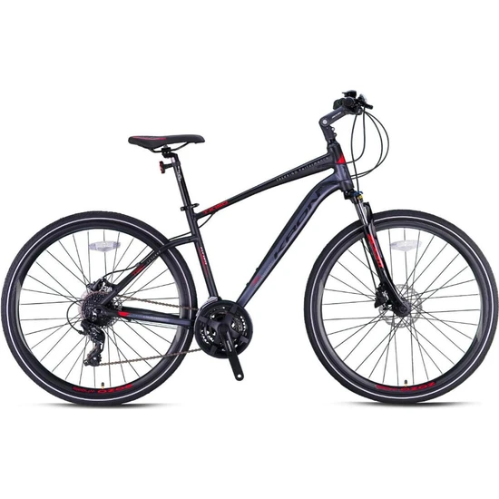 Kron Tx 150 Hidrolik Disk 28 Jant 24 Vites 18 Inç Bisiklet 2021 Model Kırmızı