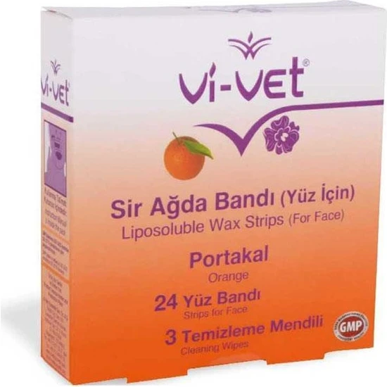 Vivet Portakallı Yüz İçin Sir Ağda Bandı