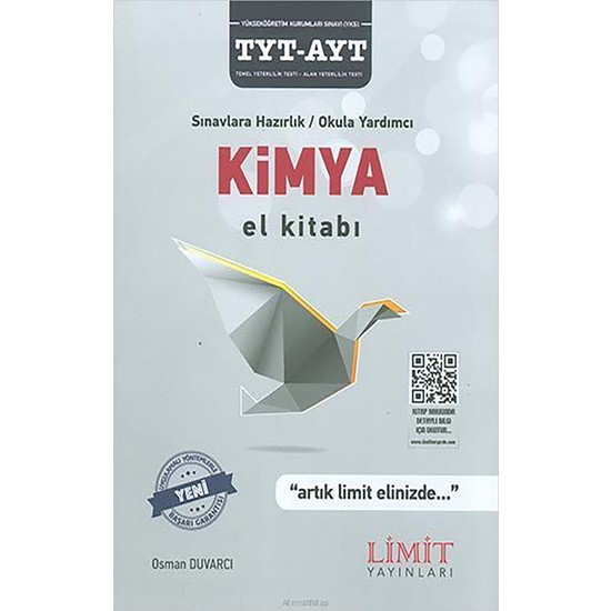 Limit Yayınları TYT AYT Kimya El Kitabı Kitabı ve Fiyatı