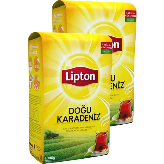 Lipton Doğu Karadeniz Dökme Çay 1000 gr x 2'li