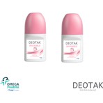 Deotak Invisible Roll-On Kadınlar İçin 35 Ml Deodorant 2 Adet Ferahlatıcı Koku