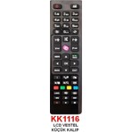 Swat Vestel KK1116 Mini Uzaktan Kumanda Smart Led Tv Uyumlu 1. Kalite Yumuşak Tuş Takımı