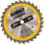 Dewalt DT1940-QZ 184X16 MM 30 Diş Elmas Testere Ahşap Kesim İçin Çapraz Diş Biçimi