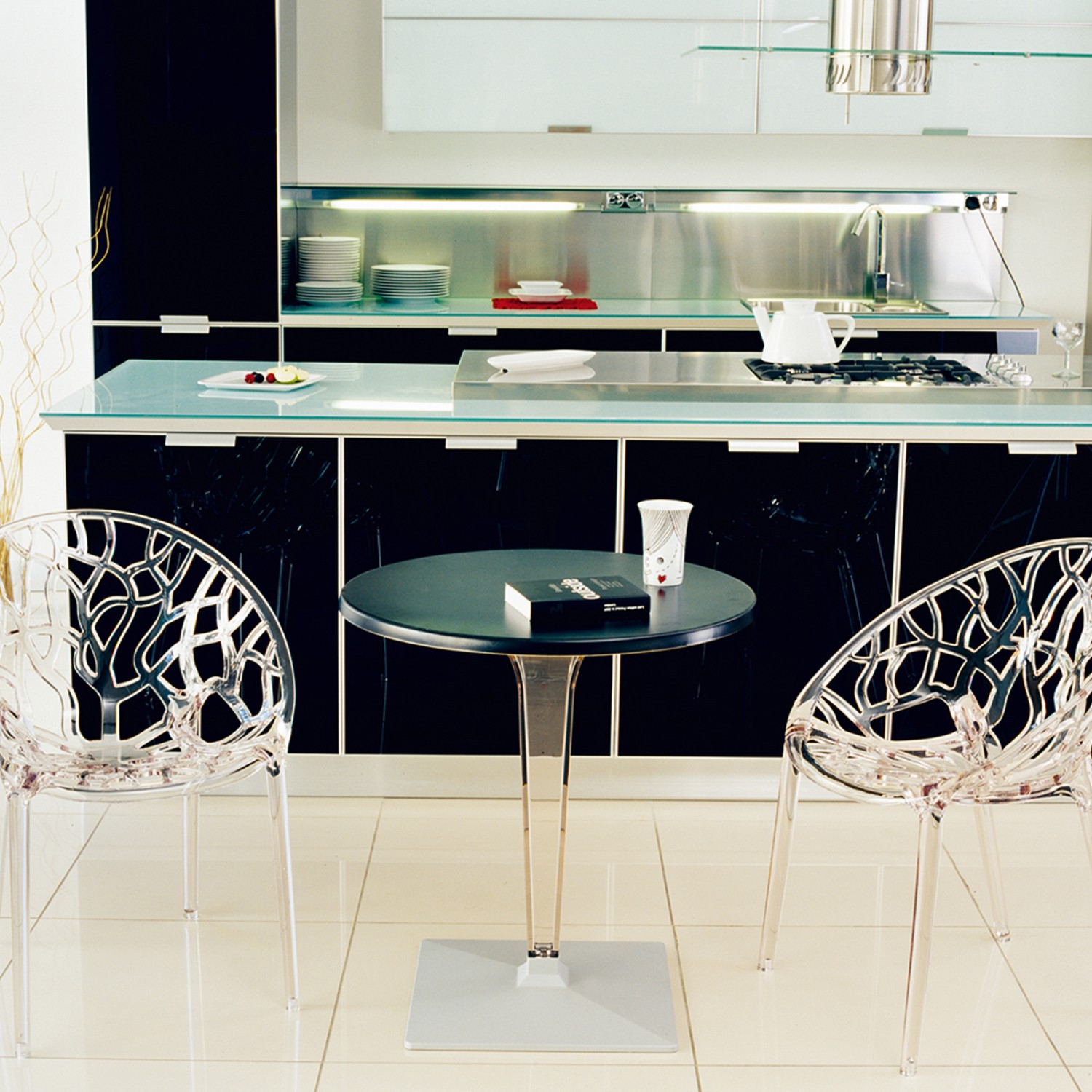 Siesta Contract Crystal Sandalye Şeffaf Transparan Fiyatı