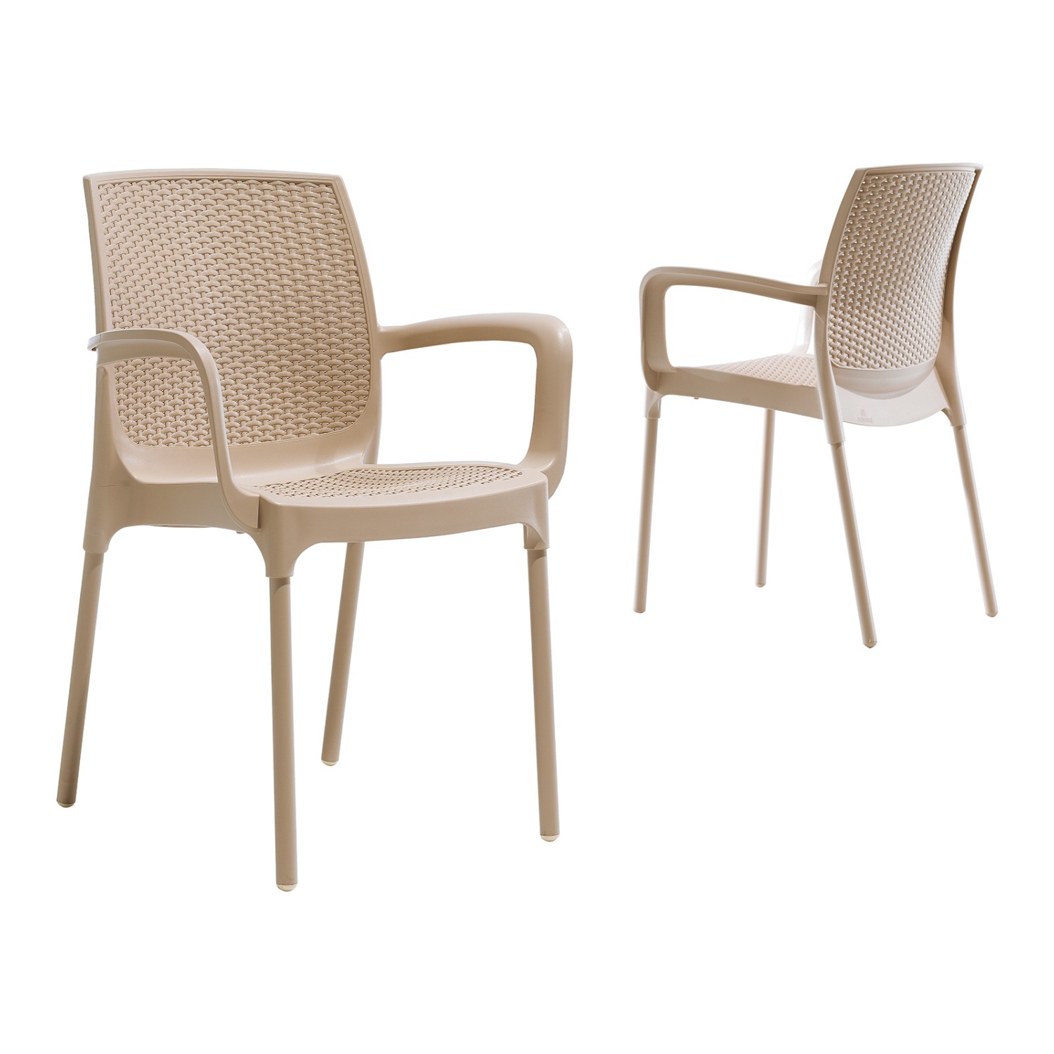 Novussi Garden Sunset Rattan Sandalye Kapuçino Fiyatı