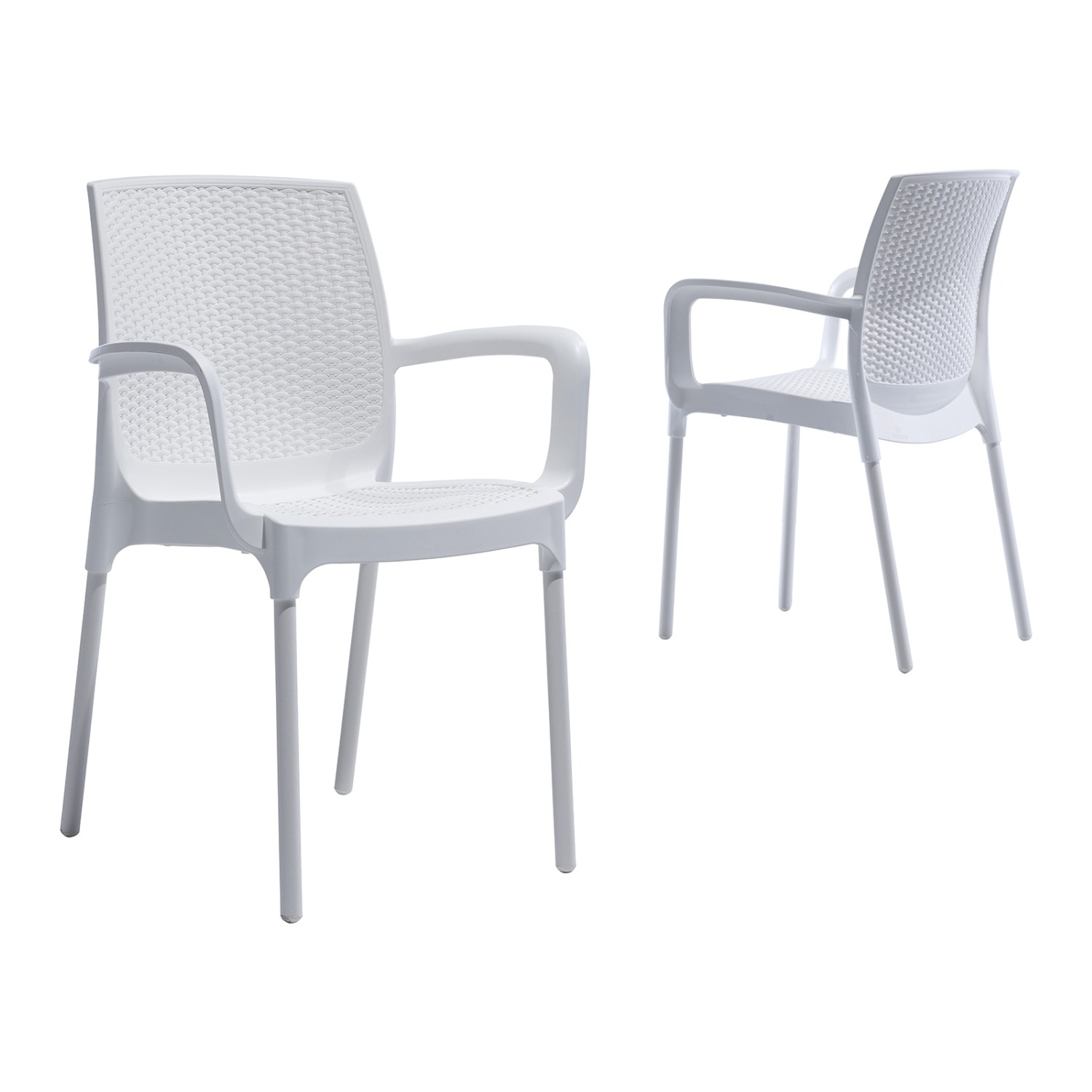 Novussi Garden Sunset Rattan Sandalye Beyaz Fiyatı