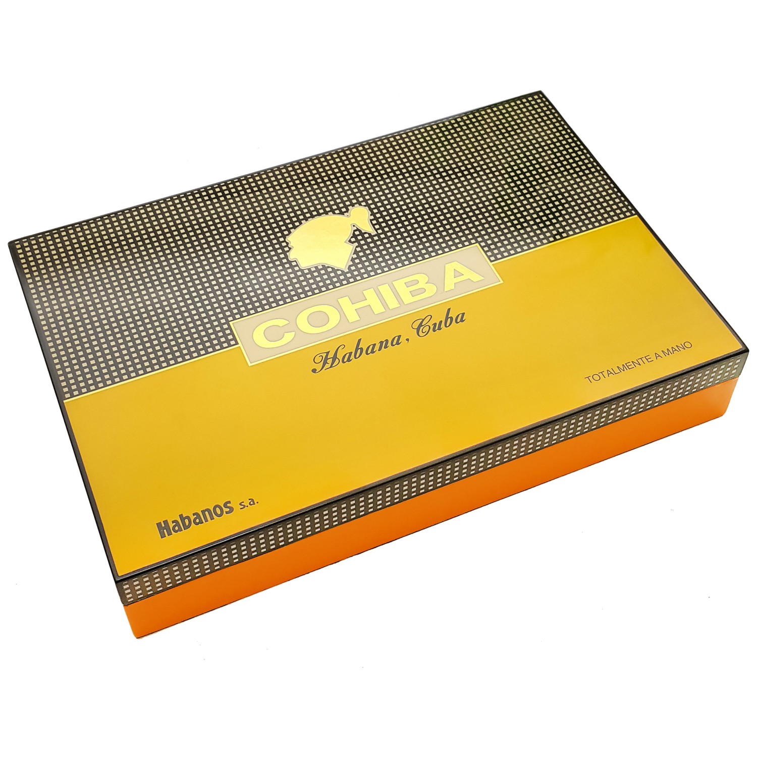 Cohiba Sarı Siyah Damalı Humidor Puro Kutusu hu89 Fiyatı